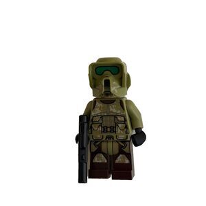 Lego Kashyyyk Clone Scout Trooper Mini Figure 41st Elite Corps Camo